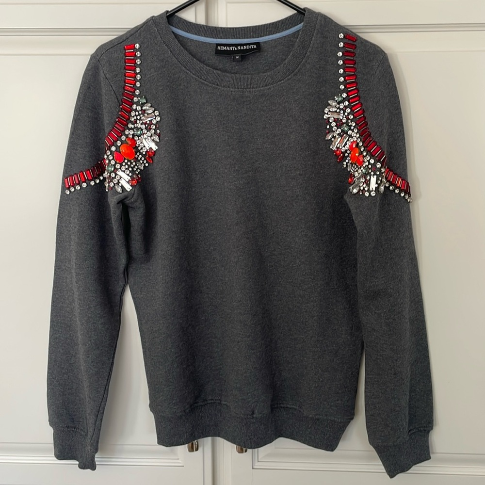 Hemant and Nandita sweatshirt